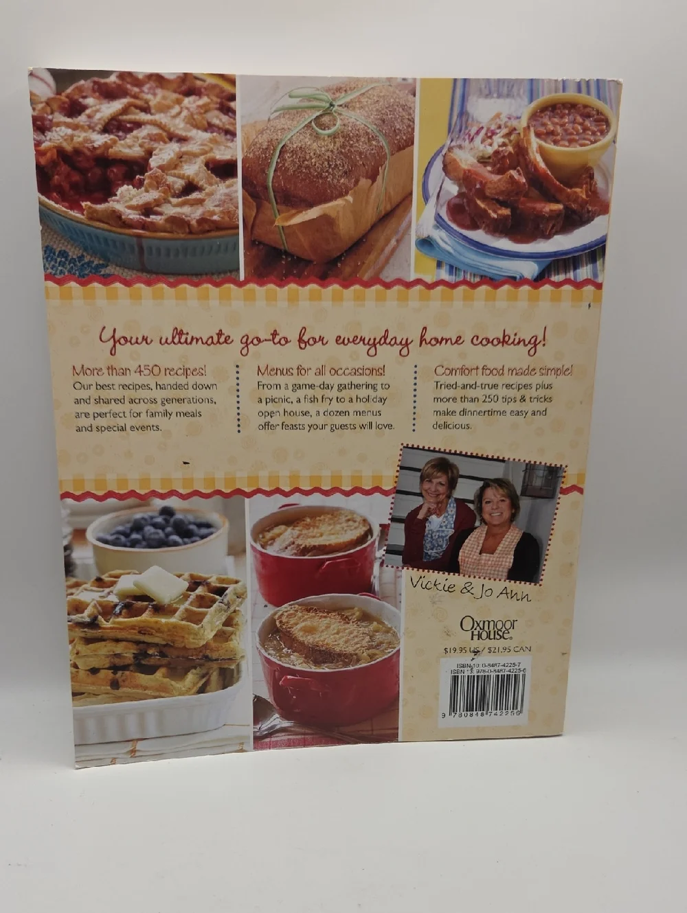 Big Book of Home Cooking - Cream/Red Cover Gooseberry Patch.  SALE!!